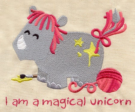 Magical Unicorn, Unicorn Bag, Unicorn Embroidered Canvas Tech, Tablet, iPad, Kindle, Fire, Camera Bag