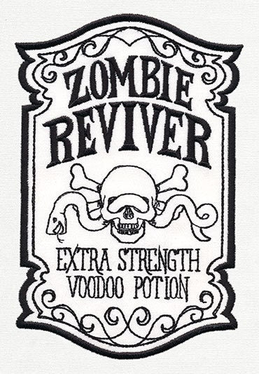 ApotheScary - Zombie Reviver Embroidered Canvas Messenger Bag