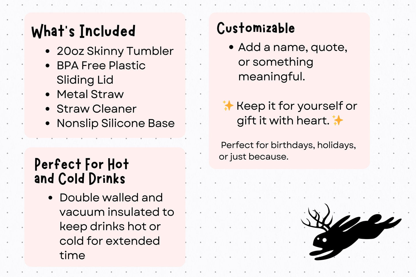 Cottagecore Red Riding Hood Tumbler – 20oz Scenic Fairytale with Gothic Trees & Wolf