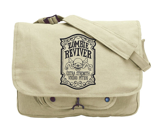 ApotheScary - Zombie Reviver Embroidered Canvas Messenger Bag